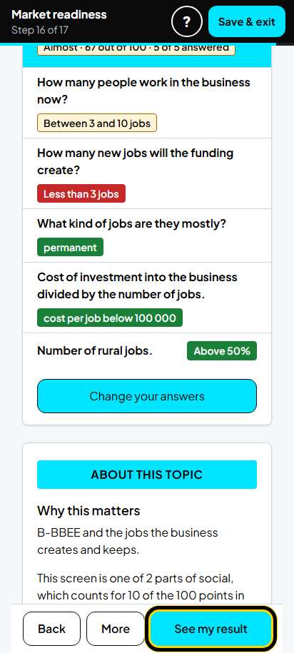 Screenshot for step 24: See my result